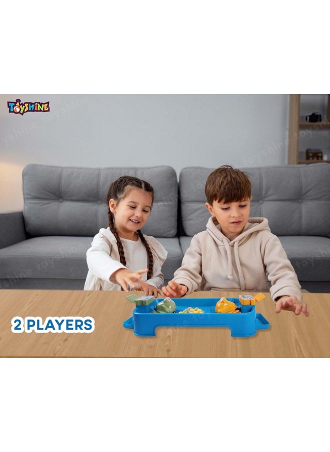 Toyshine Hungry Frog Eating Beans Parent Child Interactive Indoor Game of Quick Reflexes for 5 Years and Above