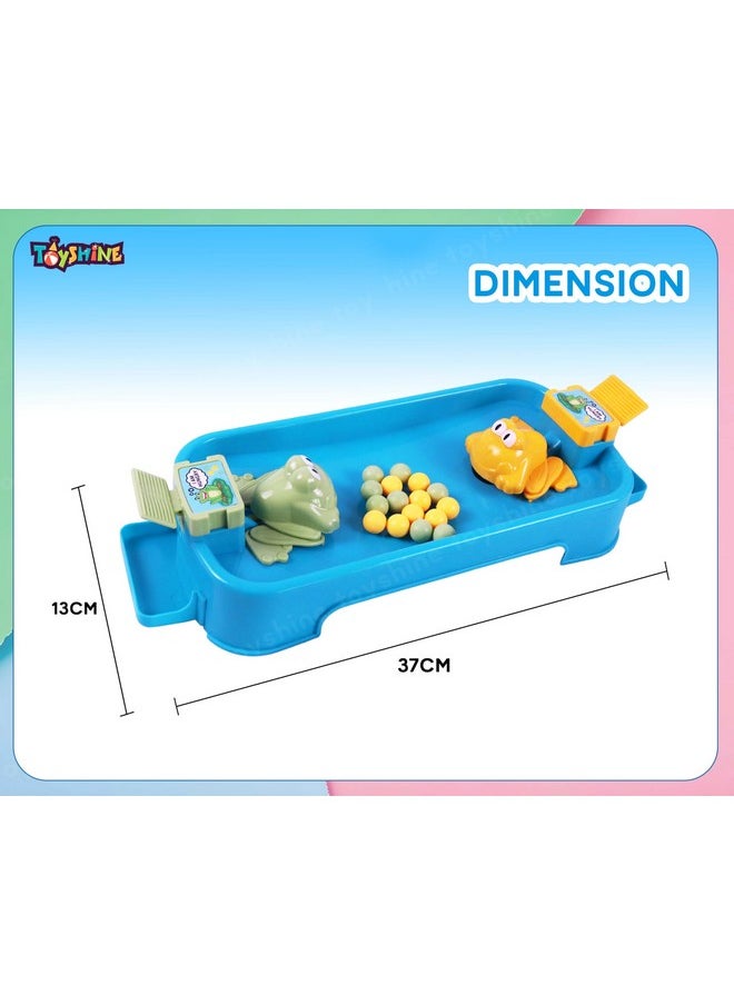 Toyshine Hungry Frog Eating Beans Parent Child Interactive Indoor Game of Quick Reflexes for 5 Years and Above