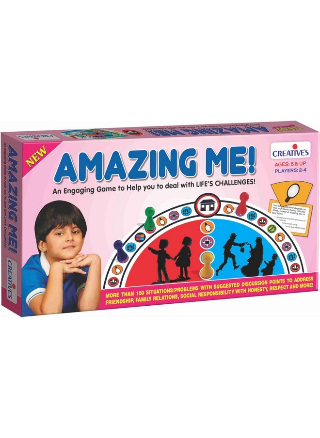 Creative’s Amazing Me | Learning & Educational Board Games | Kid’s Communication Games | Social Skills Board Games for Kids | Emotional Intelligence Board Games | Speech Therapy Games for Ages 6 & up