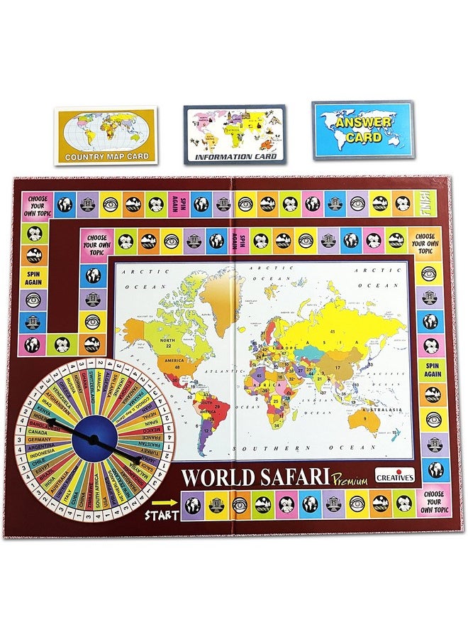 Creative's Educational Aids - World Safari Premium, Kid, Educational, Multicolor