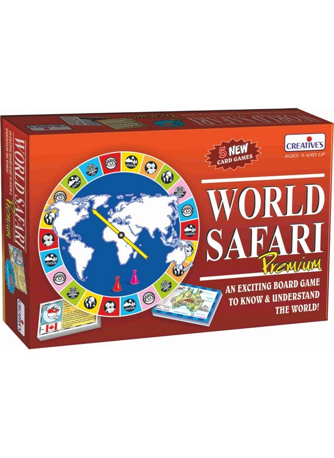 Creative's Educational Aids - World Safari Premium, Kid, Educational, Multicolor
