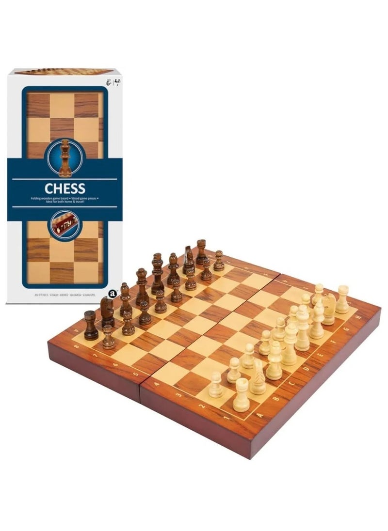 Folding Wood Chess Set (TG1901)