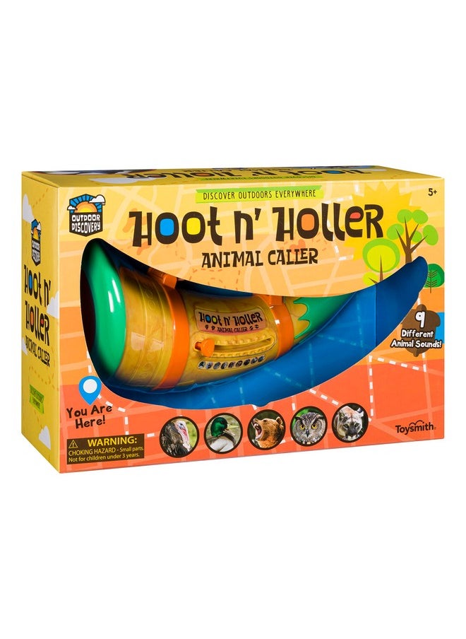 Toysmith Outdoor Discovery, Hoot-N-Hollar Animal Caller, 9