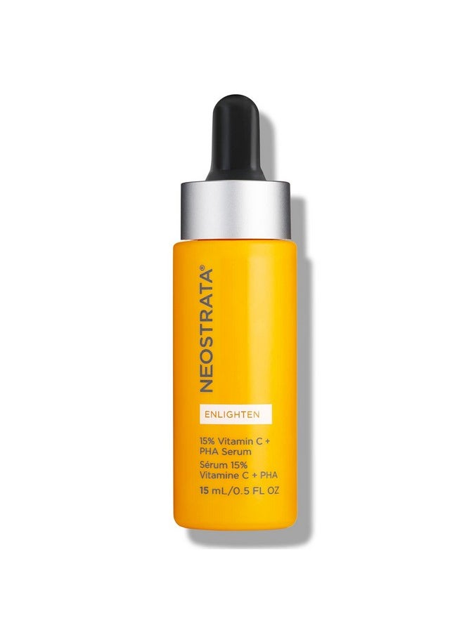 NEOSTRATA 15% Vitamin C Face Serum, PHA + Green Tea Brightening Serum, 0.5 fl. oz.
