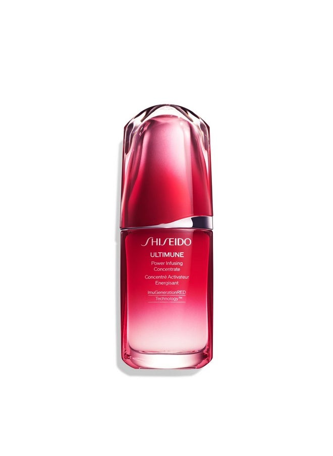 Shiseido Ultimune Power Infusing Concentrate - 50 mL - Antioxidant Anti-Aging Face Serum - Boosts Radiance, Increases Hydration & Improves Visible Signs of Aging