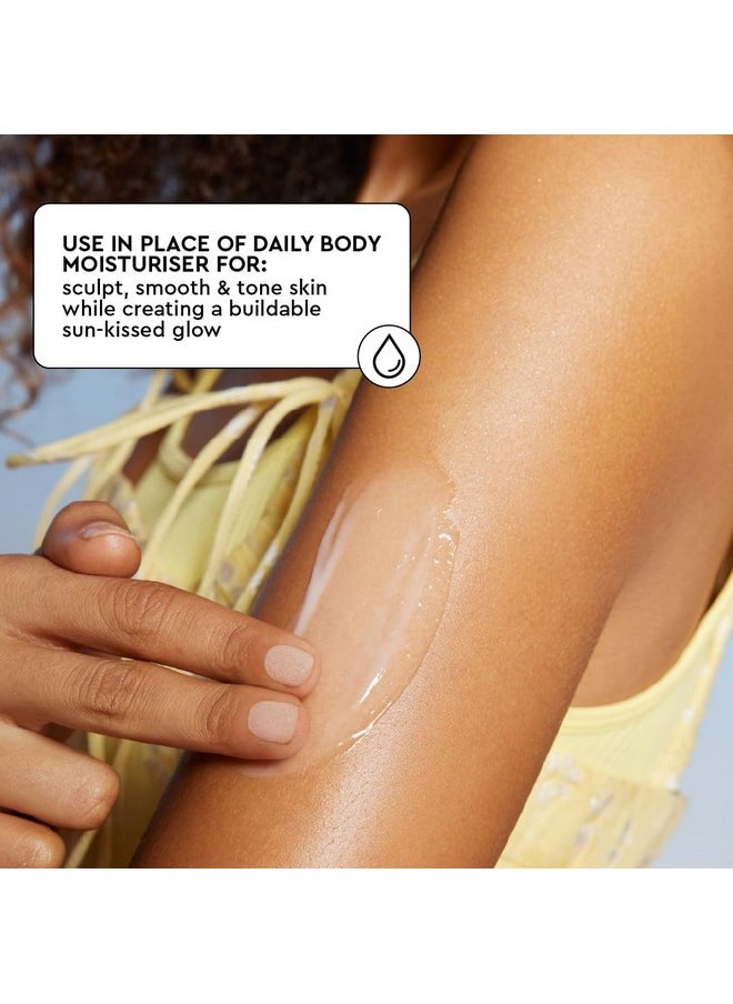 Tanologist Firming Daily Glow - Medium/Dark - Toning & Firming Gradual Tan Lotion - Natural, Sun Kissed Glow - Daily Tanning Lotion with Caffeine, Squalane & Grapeseed Oil - 8.45 fl oz