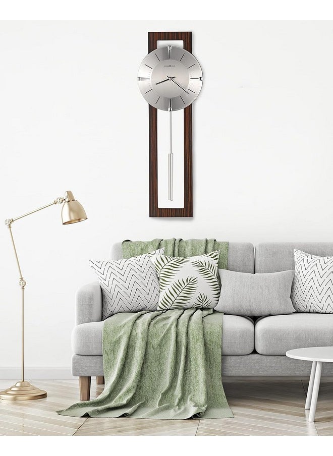 Howard Miller Union City Wall Clock II, Macassar Ebony