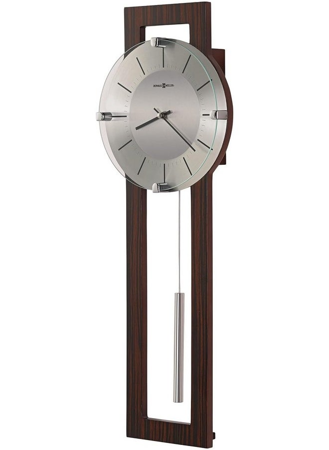 Howard Miller Union City Wall Clock II, Macassar Ebony