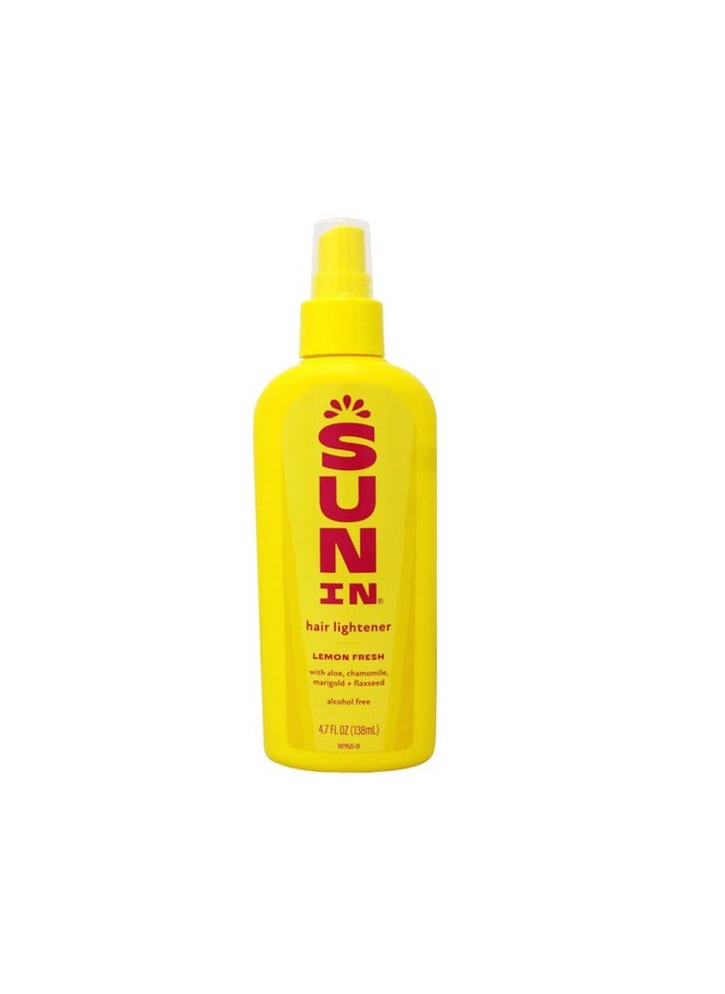 Sun-In with Lemon, Spray-In Hair Lightener, 4.7 Ounce (Pack of 6)