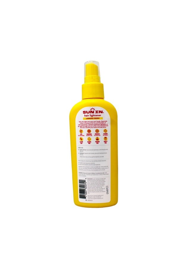 Sun-In with Lemon, Spray-In Hair Lightener, 4.7 Ounce (Pack of 6)