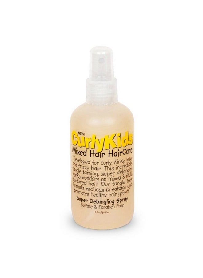 CurlyKids Mixed Hair Care Super Detangling Spray By 6.0 Oz, 6 Oz (SG_B00J222BFE_US)