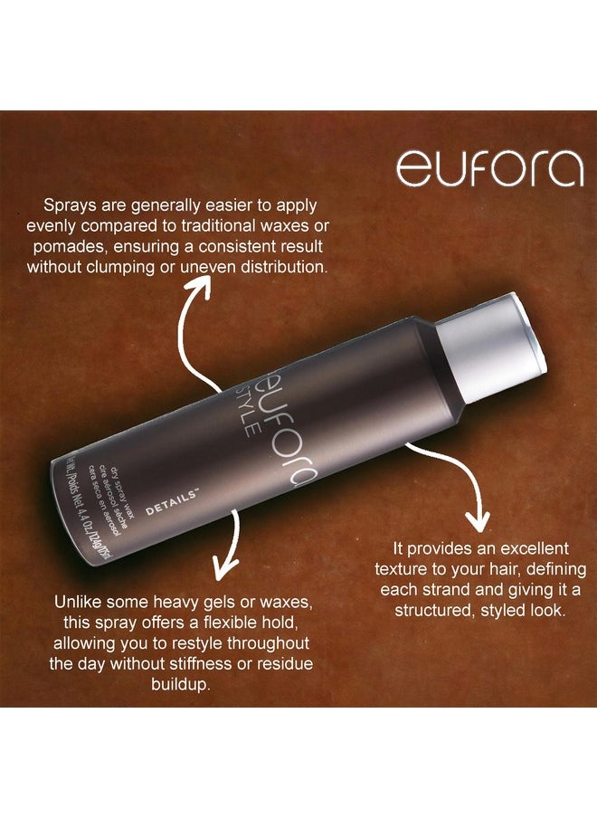 Eufora Style Details Dry Spray Wax 4.4 oz