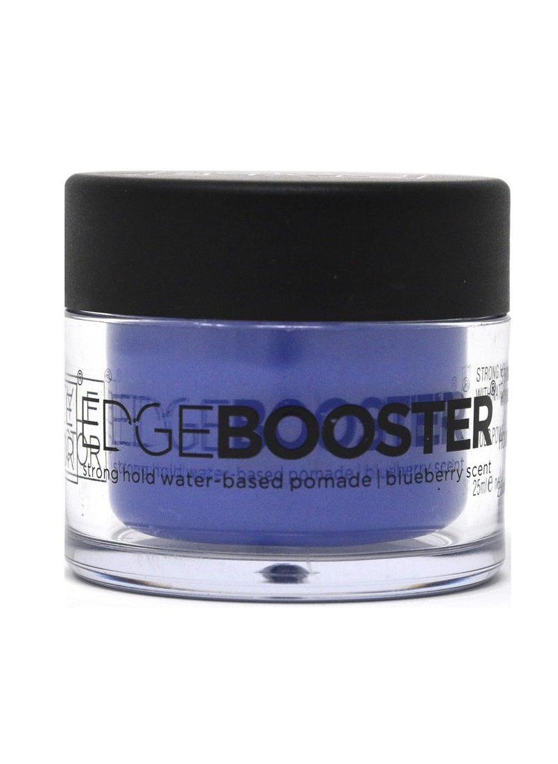 Style Factor Mini Edge Booster Strong Hold Hair Pomade Color Travel 085oz Blueberry