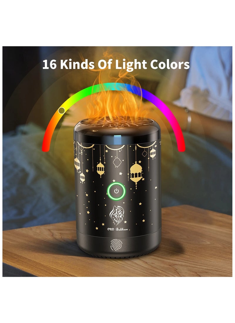 Mini Portable Incense Burner | USB Rechargeable Aroma Diffuser | Electric Arabic Oud Holder for Muslim Home Décor