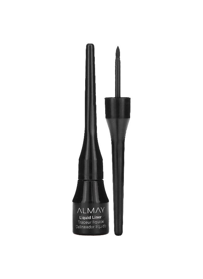 Almay, Nice Ink, Liquid Eyeliner, 221 Black, 0.1 fl oz (2.9 ml)
