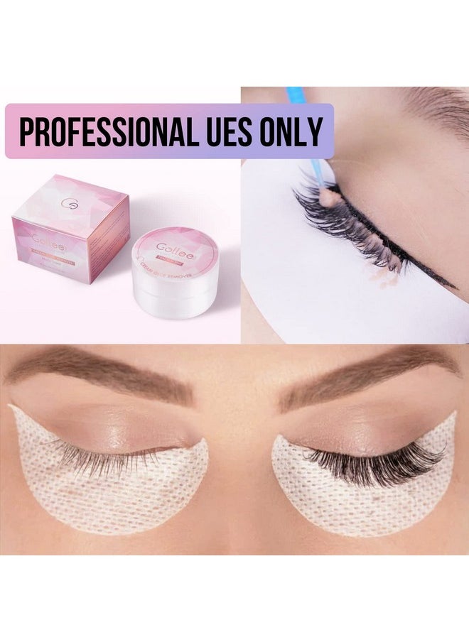 Lash Remover for Lash Extensions, Eyelash Extensions Remover 15g 60S Fast Dissolve Remove Eyelash Extensions No Damage to Natural Lash Dissolve Lash Extension Glue Eyelash Adhesive Remover (Peach)