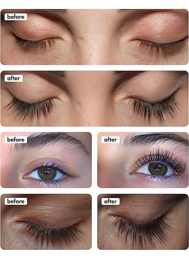 TOPLASH Eyelash Growth Serum - Innovative Formula for Longer, Thicker, Fuller Brows & Lashes - Natural, Cruelty-Free & Hypoallergenic - 0.10 fl.oz.