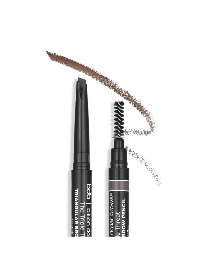 Billion Dollar Brows The Triple Threat triangular Brow Pencil