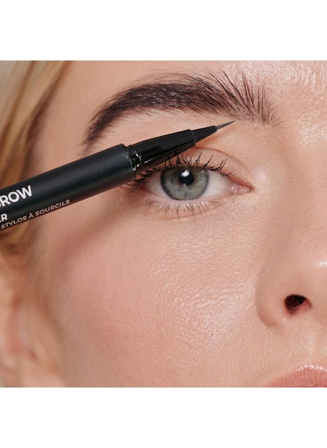 Thicker Brow Pen Duo, Dual Ended Pen, Vegan & Cruelty Free (Brunette)