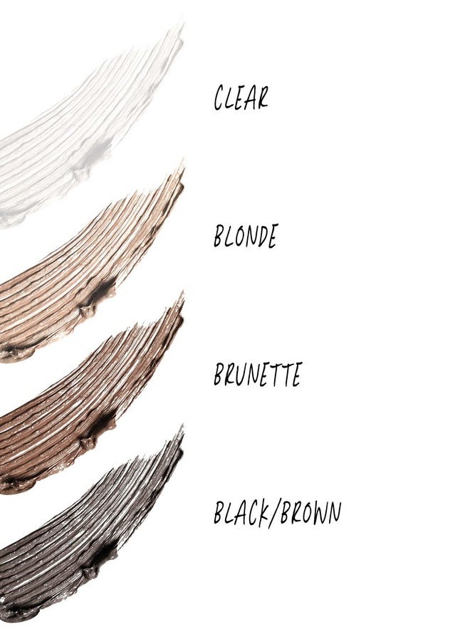 WUNDERBROW Fluffy Brow Wax, Vegan and Cruelty-Free Eyebrow Wax With a Waterproof Long Lasting Hold, Enriched with Jojoba and Argan Oil (Brunette)