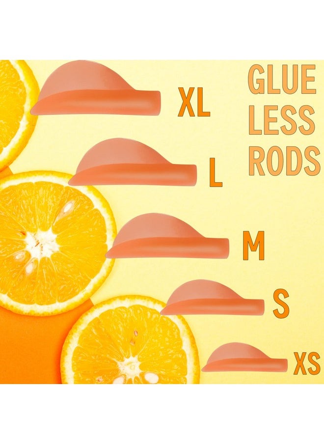 Flex C Lash Lift Pads Eyelash Lifting Shields mix 5 Sizes Lamination Roller Guards Soft Silicone Pad Make Lash Perm Easier More Than 100 Application Beautiful Lami Perming Result Won't Eyes