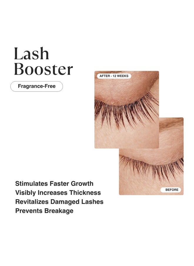 MATKAS Korean Gentle Lash Serum for Eyelash Growth - Eyelash Serum To Grow Lashes Stronger, Thicker, Healthier Eye Lash, Eyelash Growth Serum - Panthenol, Niacinamide, Amino Acids, Vitamin E, Peptides