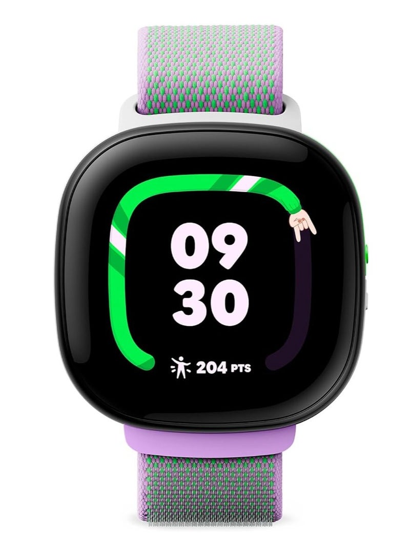 Google Ace LTE - Kids Smartwatch with Call, Message, GPS, and Activity-Based Games, Ace Pass Data Plan Required - Spicy - Moovin
