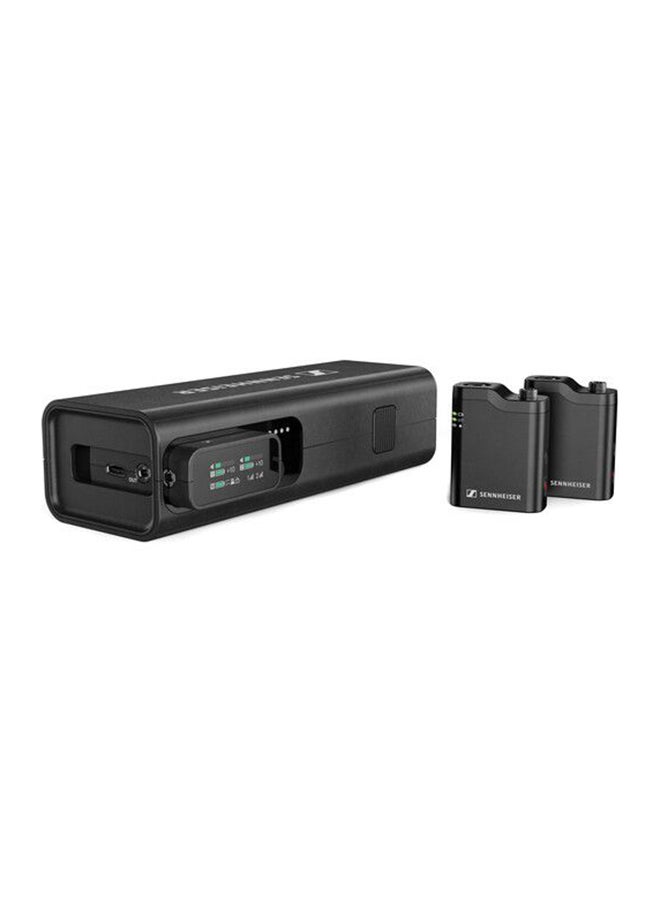 Profile Wireless 2-Channel All-In-One Clip-On & Handheld Microphone System