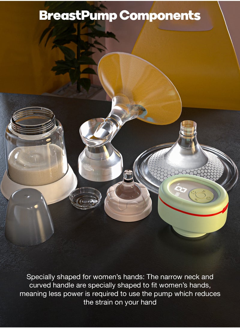 Electrical Mivac Electric Single Breast Pump With LED Display, 4 Modes, 9 Level Suction