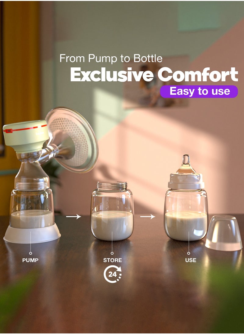 Electrical Mivac Electric Single Breast Pump With LED Display, 4 Modes, 9 Level Suction