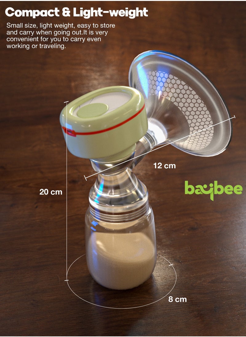 Electrical Mivac Electric Single Breast Pump With LED Display, 4 Modes, 9 Level Suction