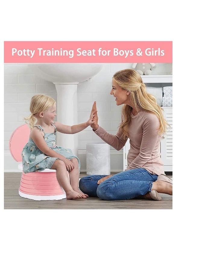 With multifunctional bag portable potty，travel potty seat for toddler，foldable potty seat for toddler travel，Toddlers Training Toilet Seat Emergency Toilet for Car, Camping, Outdoor, indoor