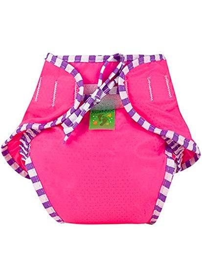 Kushies Swim Diaper, Large - Pink
