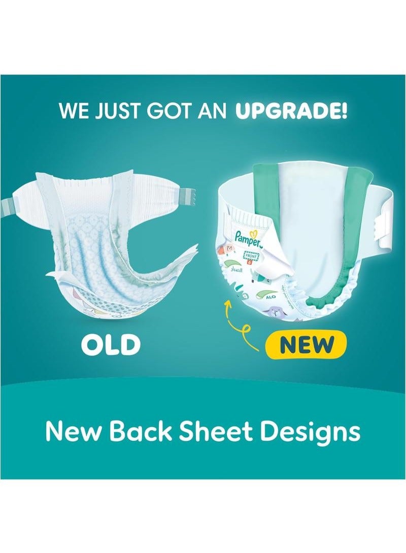 Rash Protection Size 6 13+kg Taped Diapers With Aloe Vera Lotion And 3x Fortified Layers For Leakage Giga Box