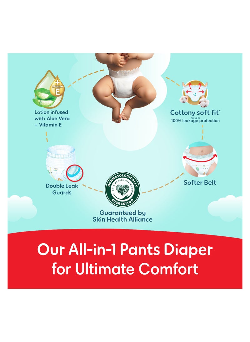 Ultimate Comfort Pants Diapers Size 7 17+kg Lotion Infused With Aloe Vera And Vitamin E - 48 Count