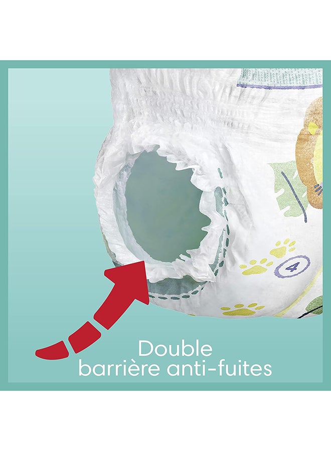 Pack Of 104 Pampers Baby-Dry Nappies/Pants, Size 7, 17 Kg+