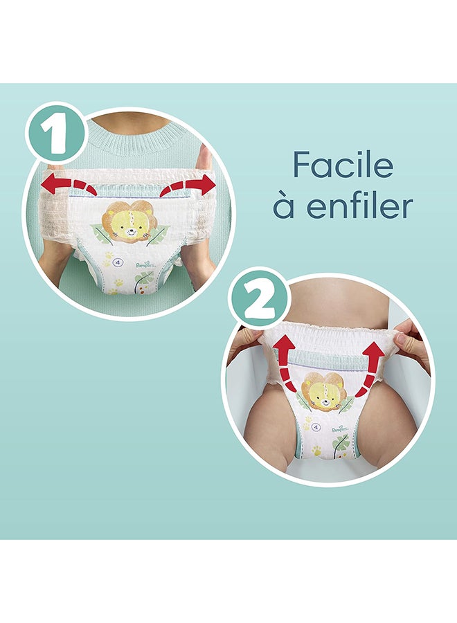 Pack Of 104 Pampers Baby-Dry Nappies/Pants, Size 7, 17 Kg+