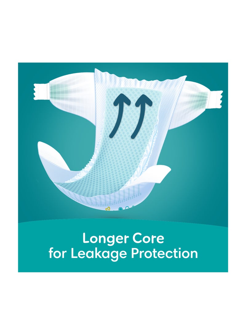 Rash Protection Size 7 15+kg Taped Diapers With Aloe Vera Lotion And 3x Fortified Layers For Leakage Giant Box