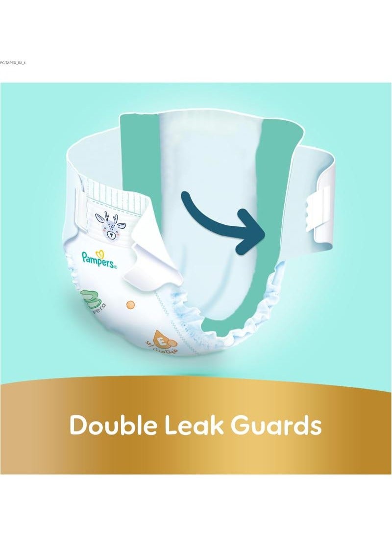 Ultimate Comfort Size 5 11-16kg Taped Diapers Lotion Infused With Aloe Vera And Vitamin E Giga Box