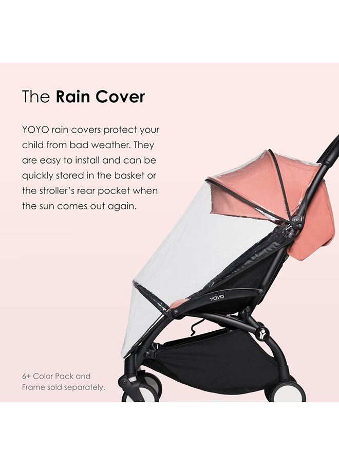 Yoyo 6+ Rain Cover, Weather Protection For Yoyo 6+ Stroller