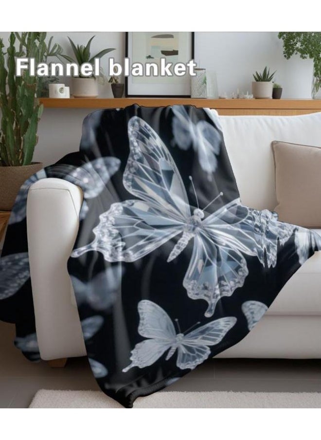 Children's or student cartoon flannel thin blanket (warm and comfortable, suitable for sleep, games) 100cm*150cm - 1059