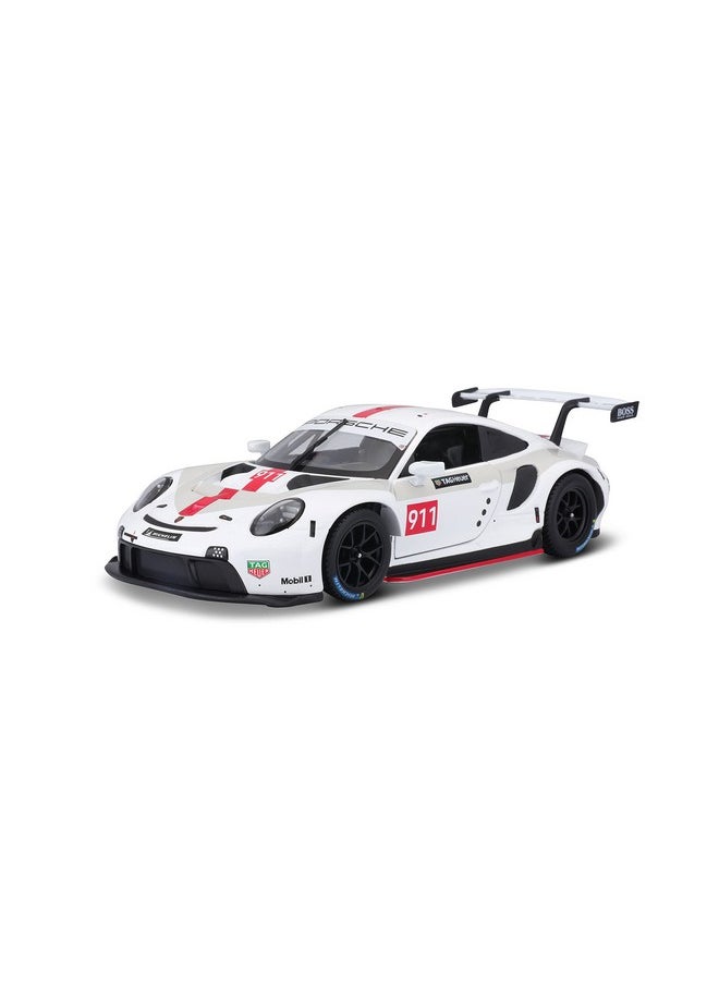 Bburago B18-28013 Porsche 911 RSR GT 1:24 Scale Die-Cast Collectible Car, Assorted Designs and Colours