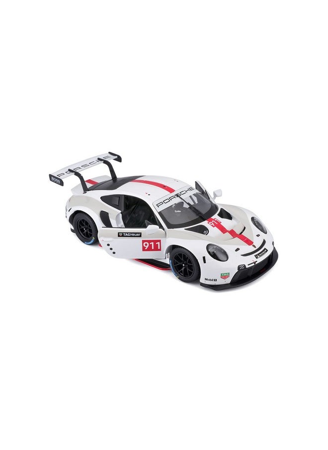 Bburago B18-28013 Porsche 911 RSR GT 1:24 Scale Die-Cast Collectible Car, Assorted Designs and Colours
