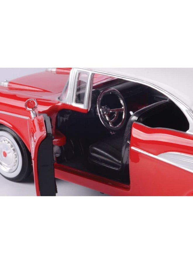 Motormax 1957 Chevy Bel Air Coupe 1/24 Red 73228AC-RD