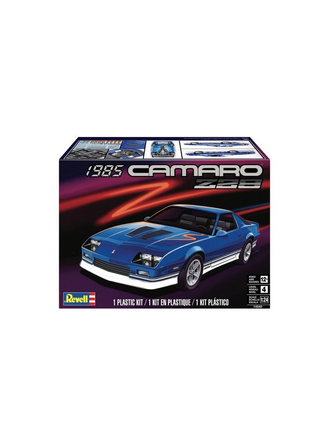 Revell 14540 1985 Chevy Camaro Z28 1:24 Scale 48-Piece Skill Level 4 Model Car Building Kit