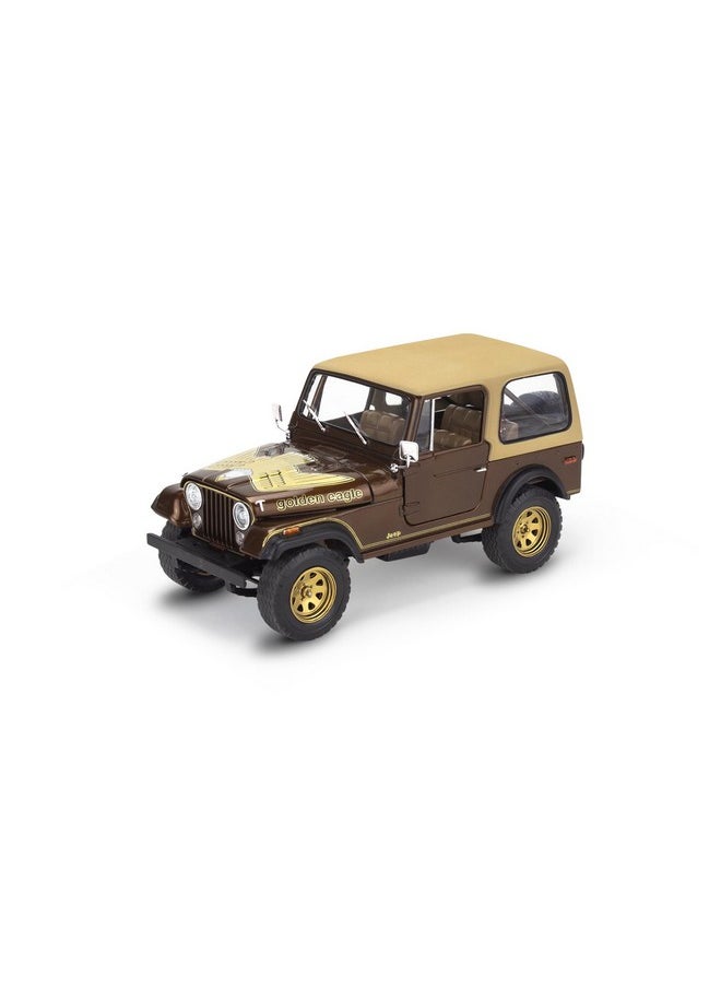 Revell Level 5 Model Kit 1977 Jeep CJ-7 2-in-1 Kit 1/24 Scale Model