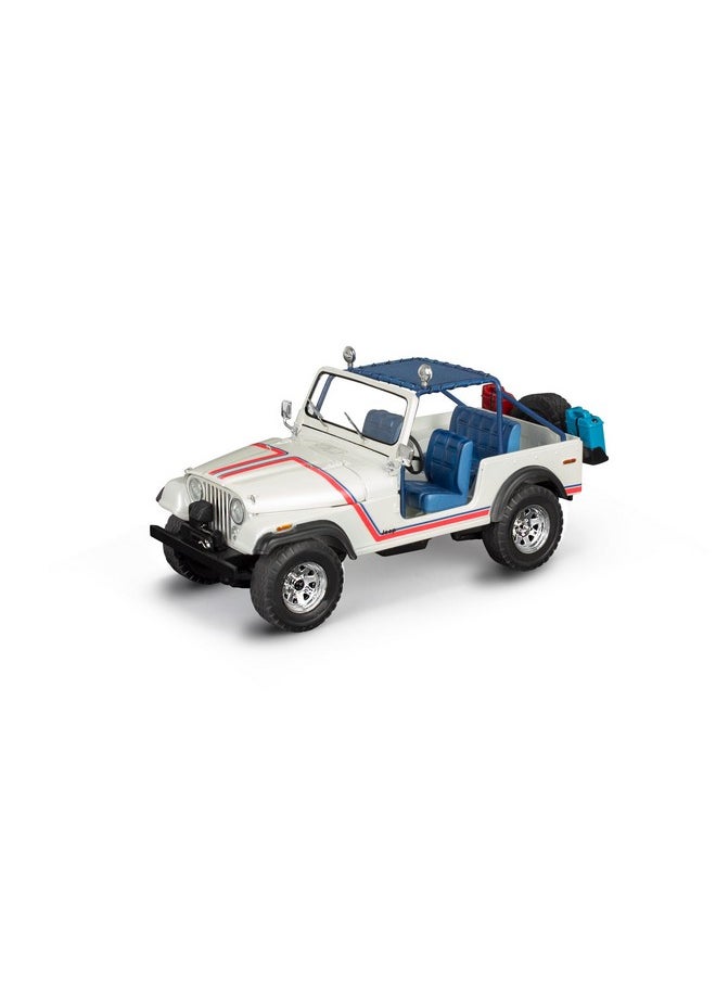 Revell Level 5 Model Kit 1977 Jeep CJ-7 2-in-1 Kit 1/24 Scale Model