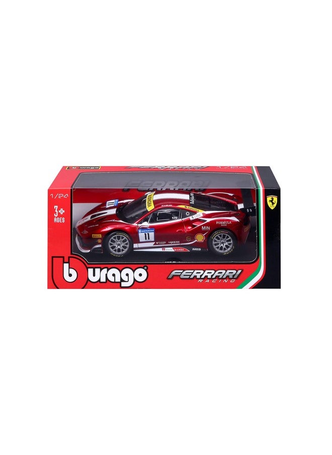 Bburago 1:24 Racing 488 Challenge - Red