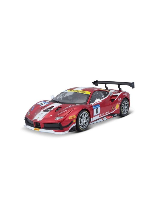 Bburago 1:24 Racing 488 Challenge - Red