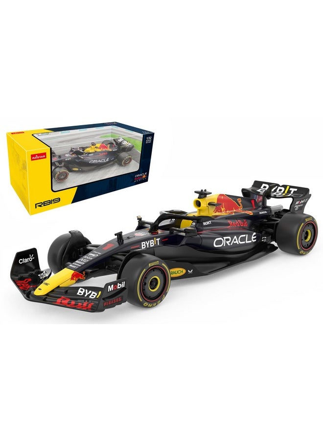 RASTAR 64600 1/32 RedBull F1 Die Cast Metal Car Model - Officially Licensed RedBull F1 RB19 Die-Cast for Play and Display - Ideal Gift - Blue